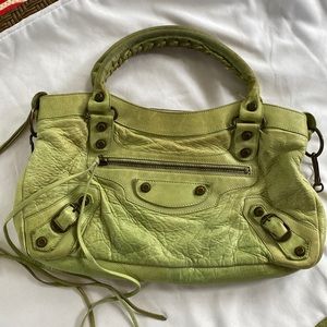 Balenciaga City Studs Small Shoulder Bag